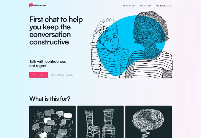 Didn't Mean It Case 1